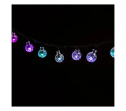 FEERIC LIGHTS AND CHRISTMAS Guirlande Et Boule De Sapin^ Guirlande Lumineuse Interieur 100 Led Sur 9.9 Metres