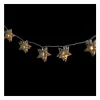 FEERIC LIGHTS AND CHRISTMAS Guirlande Et Boule De Sapin^ Guirlande Lumineuse Interieur 10 Formes En Bois Avec Led Sur 1.35 M