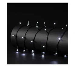 FEERIC LIGHTS AND CHRISTMAS Guirlande Et Boule De Sapin^ Guirlande Lumineuse Exterieur 19.5 M 280 Led Blanc Froid 8 Jeux De Lumiere