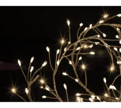 FEERIC LIGHTS AND CHRISTMAS Guirlande Et Boule De Sapin^ Guirlande Lumineuse Boa 10 M 800 Microled Blanc Chaud 8 Jeux De Lumiere