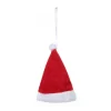 FEERIC LIGHTS AND CHRISTMAS Guirlande Et Boule De Sapin^ Sujet De Noël A Suspendre Lot De 3 Formes Bonnets En Tissu H 9 Cm