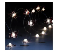 FEERIC LIGHTS AND CHRISTMAS Guirlande Et Boule De Sapin^ Guirlande Lumineuse Interieur 20 Personnages Avec Microled Sur 1.90 M