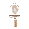 FEERIC LIGHTS AND CHRISTMAS Guirlande Et Boule De Sapin^ Sujet De Noël A Suspendre Oiseau Sur Balan Oire H 30 Cm