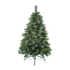 FEERIC LIGHTS AND CHRISTMAS Sapin Et Accessoire^ Sapin De Noël Artificiel Vert Pommes De Pin Et Baies Rouges H 150 Cm