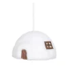 FEERIC LIGHTS AND CHRISTMAS Guirlande Et Boule De Sapin^ Décoration Sujet De Noël Igloo Neige Et Paillete D 10 Cm Un Noël Kinfolk