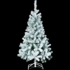FEERIC LIGHTS AND CHRISTMAS Sapin Et Accessoire^ Sapin De Noël Artificiel Vert Floque Enneige H 150 Cm