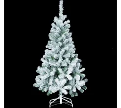 FEERIC LIGHTS AND CHRISTMAS Sapin Et Accessoire^ Sapin De Noël Artificiel Vert Floque Enneige H 150 Cm