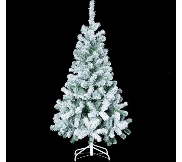 FEERIC LIGHTS AND CHRISTMAS Sapin Et Accessoire^ Sapin De Noël Artificiel Vert Floque Enneige H 150 Cm