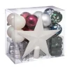 FEERIC LIGHTS AND CHRISTMAS Guirlande Et Boule De Sapin^ Déco De Sapin De Noël Kit 44 Pieces, Boule, Guirlande Et Cimier - Multicolore