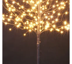 FEERIC LIGHTS AND CHRISTMAS Sapin Et Accessoire^ Déco De Noël Arbre Lumineux 400 Led Blanc Chaud H 150 Cm