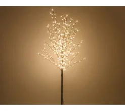 FEERIC LIGHTS AND CHRISTMAS Sapin Et Accessoire^ Déco De Noël Arbre Lumineux 400 Led Blanc Chaud H 150 Cm
