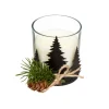Cheap FEERIC LIGHTS AND CHRISTMAS Bougie Parfumee Pot En Verre Avec Sapin Et Pomme De Pin 200 G