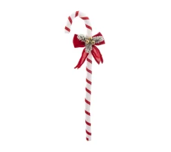 Sale FEERIC LIGHTS AND CHRISTMAS Déco De Noël Sucre D'Orge Blanc Et Rouge H 50 Cm