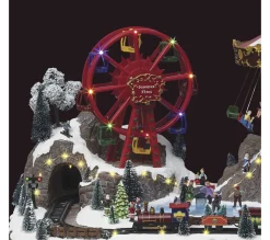 New FEERIC LIGHTS AND CHRISTMAS Village De Noël Lumineux, Anime Et Musical Grande Fete Foraine