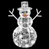 Flash Sale FEERIC LIGHTS AND CHRISTMAS Bonhomme De Neige Lumineux 96 Led - Blanc Froid