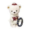 Best Sale FEERIC LIGHTS AND CHRISTMAS Déco De Noël Ours Joueur 13 X 23 Cm