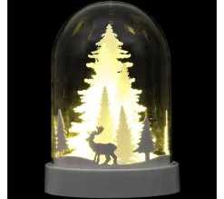 Online FEERIC LIGHTS AND CHRISTMAS Décoration Lumineuse De Noël Design Dome Dahlia - Sapin