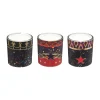 Cheap FEERIC LIGHTS AND CHRISTMAS Coffret 6 Bougies Parfumees Dans Photophores En Verre Imprime La Piste Aux Etoiles
