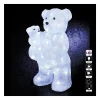 Cheap FEERIC LIGHTS AND CHRISTMAS Déco Lumineuse Maman Et Bebe Ours 56 Led Blanc Froid H 44 Cm
