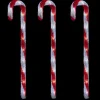 Shop FEERIC LIGHTS AND CHRISTMAS Ensemble De 3 Sucres D'Orge Lumineux 70 Cm - Rouge