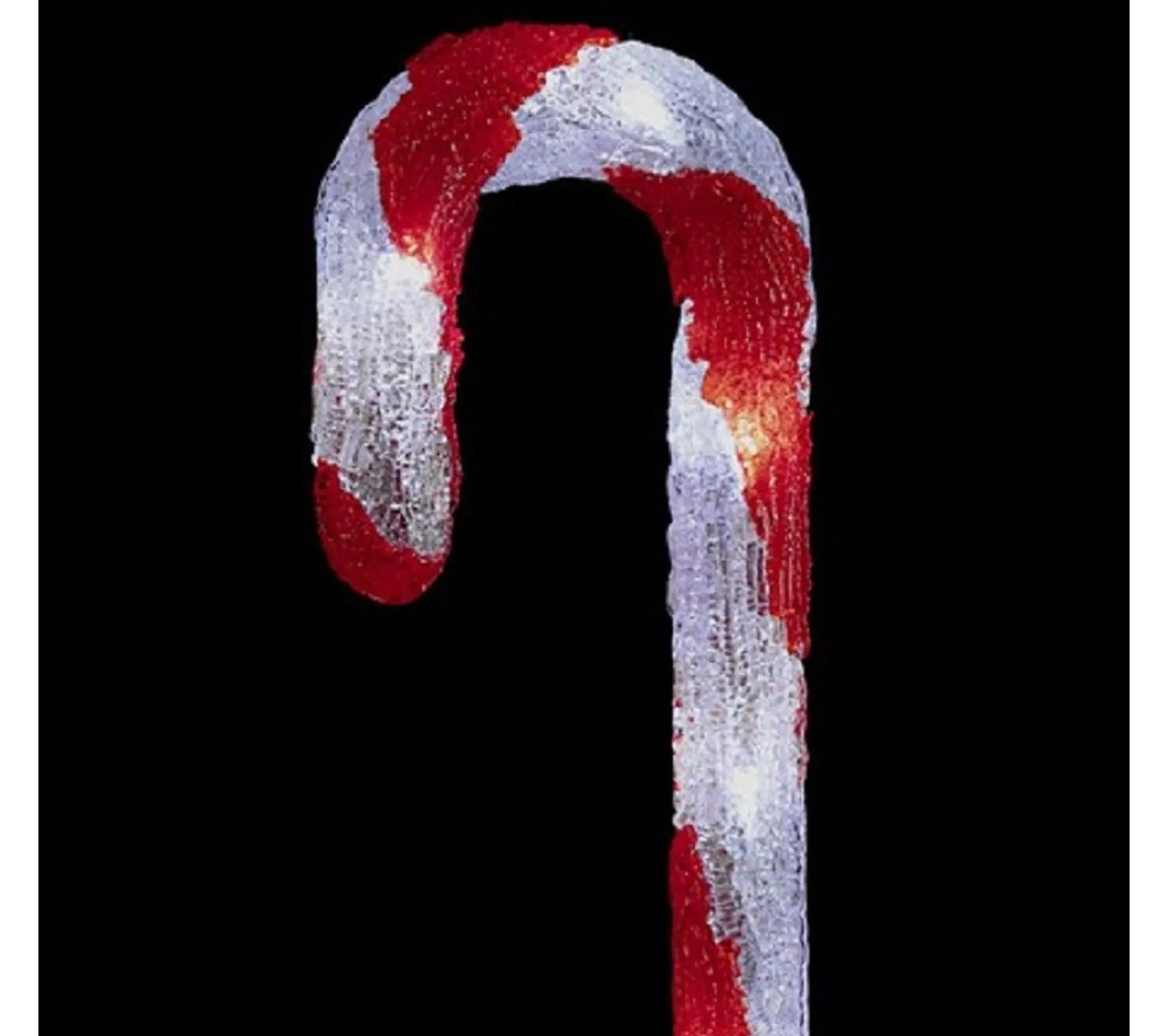 Shop FEERIC LIGHTS AND CHRISTMAS Ensemble De 3 Sucres D'Orge Lumineux 70 Cm - Rouge