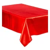 Outlet FEERIC LIGHTS AND CHRISTMAS Nappe Satin Rouge 140 X 240 Cm