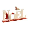 Best FEERIC LIGHTS AND CHRISTMAS Décoration A Poser Noël Lettres En Bois 22.5 X 11.5 Cm Comptoir De Noël
