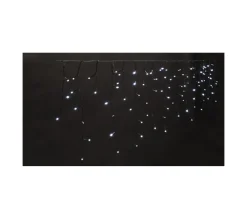 Outlet FEERIC LIGHTS AND CHRISTMAS Guirlande Rideau Stalactite Lumineux 450 Led Blanc Froid 100 Tombees Et 8 Jeux De Lumiere