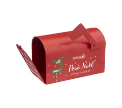 Flash Sale FEERIC LIGHTS AND CHRISTMAS Boite Aux Lettres Pere Noël A Poser 20 X 13 Cm