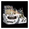 Shop FEERIC LIGHTS AND CHRISTMAS Village De Noël Lumineux Et Anime Fontaine Et Tour Eiffel