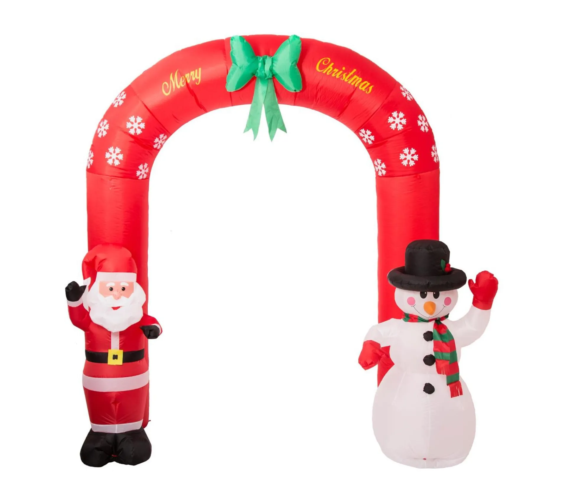 Hot FEERIC LIGHTS AND CHRISTMAS Automate Gonflable Arche De Noël H 240 Cm