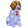 Best Sale FEERIC LIGHTS AND CHRISTMAS Décoration Lumineuse Led St Bernard Exterieur H38