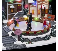 Best FEERIC LIGHTS AND CHRISTMAS Village De Noël Lumineux, Anime Et Musical Le Bal De Noël Et Ses Danseurs
