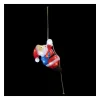 New FEERIC LIGHTS AND CHRISTMAS Déco Lumineuse Pere Noël Grimpeur 20 Led Blanc H 23 Cm