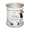 Shop FEERIC LIGHTS AND CHRISTMAS Bougie Parfumee Pot En Verre Imprime Avec Déco