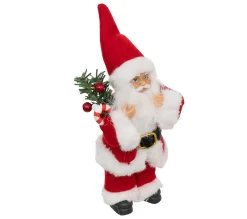 Online FEERIC LIGHTS AND CHRISTMAS Pere Noël Traditionnel Rouge Et Blanc H 18 Cm