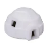 Shop FEERIC LIGHTS AND CHRISTMAS Déco De Noël Maison Igloo Blanc Paillete 29 X 31 Cm