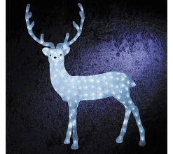 Online FEERIC LIGHTS AND CHRISTMAS Renne Lumineux 119 Cm Blanc Froid 200 Led - Blanc Froid
