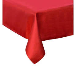 Sale FEERIC LIGHTS AND CHRISTMAS Nappe Rouge Paillete 140 X 240 Cm
