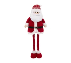 Fashion FEERIC LIGHTS AND CHRISTMAS Pere Noël Telescopique En Habit Rouge Et Blanc H Maxi 78 Cm