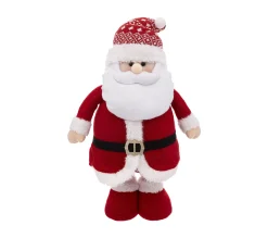 Fashion FEERIC LIGHTS AND CHRISTMAS Pere Noël Telescopique En Habit Rouge Et Blanc H Maxi 78 Cm