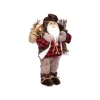 Shop FEERIC LIGHTS AND CHRISTMAS Pere Noël Traditionnel Bucheron H 60 Cm