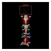 Sale FEERIC LIGHTS AND CHRISTMAS Grande Décoration Lumineuse Pere Noël Et Ses Amis En Resine 20 Led H 150 Cm