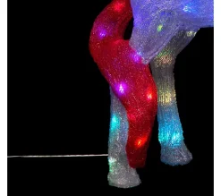 Hot FEERIC LIGHTS AND CHRISTMAS Licorne Avec Ailes Lumineuse 100 Led - Multicolore