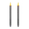 Discount FEERIC LIGHTS AND CHRISTMAS Set 2 Bougies Chandelles Lumineuses A Led Argent