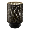 Online FEERIC LIGHTS AND CHRISTMAS Bougeoir Photophore En Metal Ajoure 9 X 13 Cm