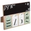 Clearance FEERIC LIGHTS AND CHRISTMAS Calendrier De L'Avent En Bois Cadre - Marron