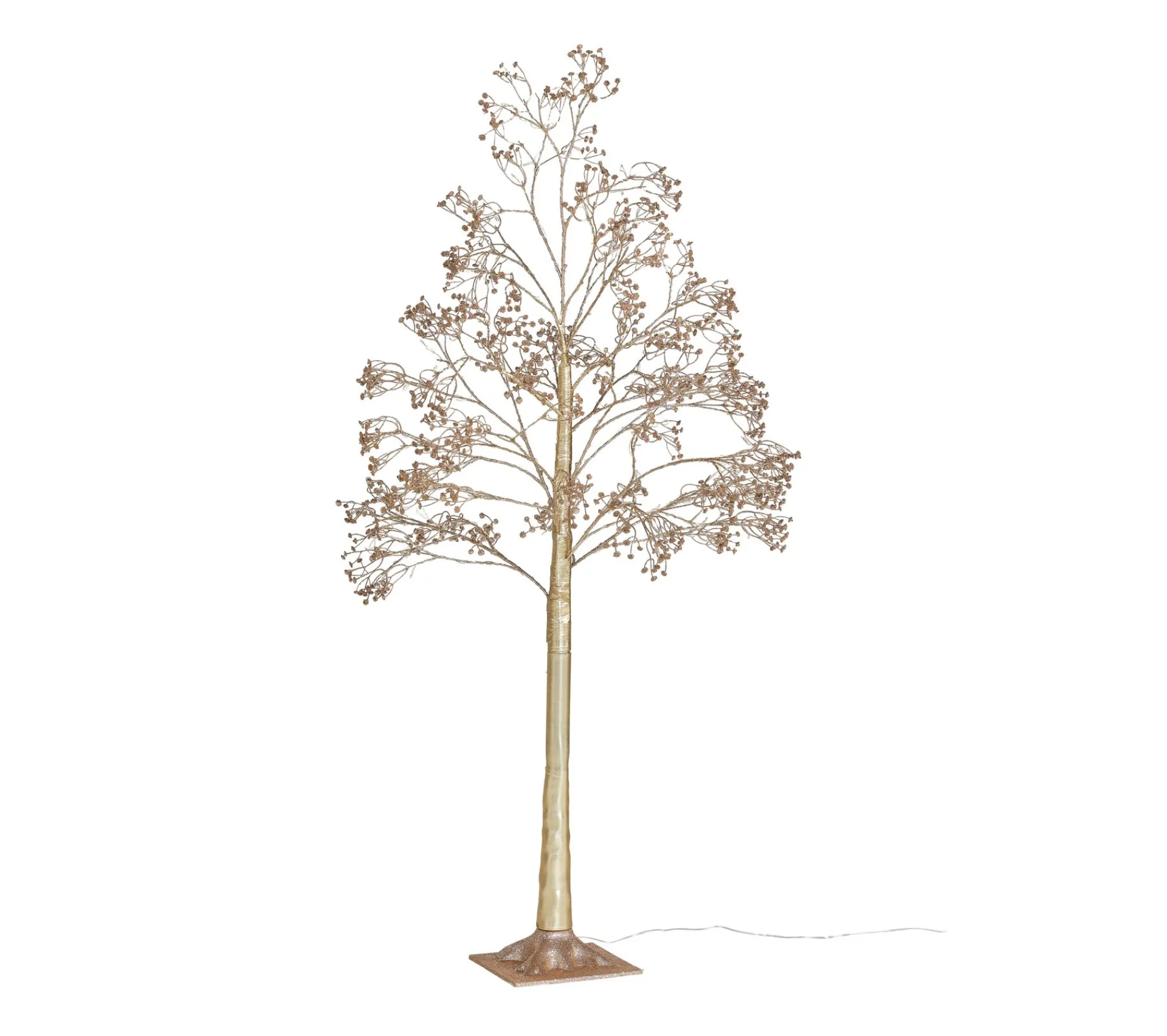 Shop FEERIC LIGHTS AND CHRISTMAS Arbre Lumineux 120 Cm Bouquets Or