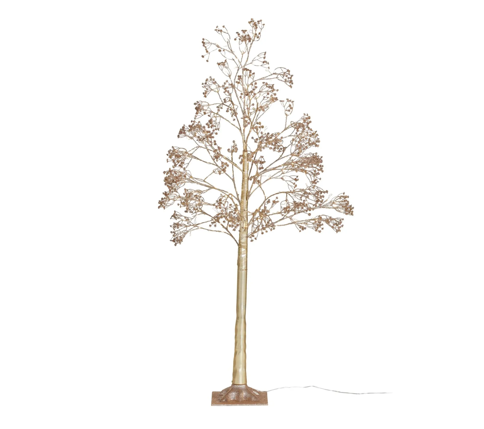 Shop FEERIC LIGHTS AND CHRISTMAS Arbre Lumineux 120 Cm Bouquets Or