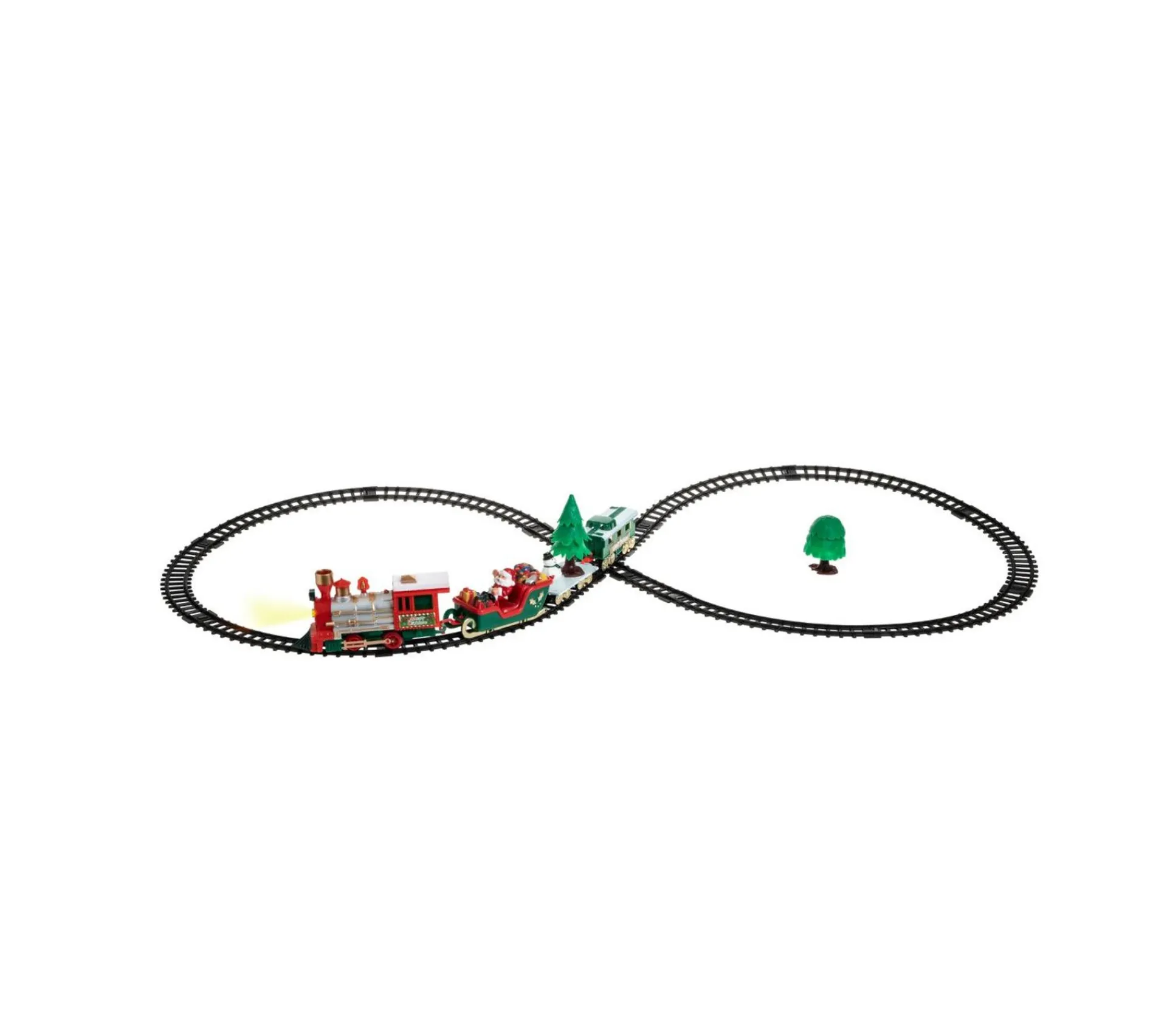 Outlet FEERIC LIGHTS AND CHRISTMAS Coffret 22 Pieces Train Electrique Musical Avec Accessoires
